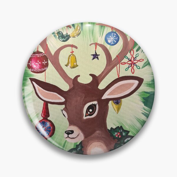 Item preview, Christmas Ornament Reindeer designed and sold by MorelMeadows.