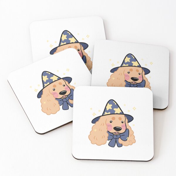 Item preview, Cute English cocker spaniel wizard designed and sold by YaraCuteArt.