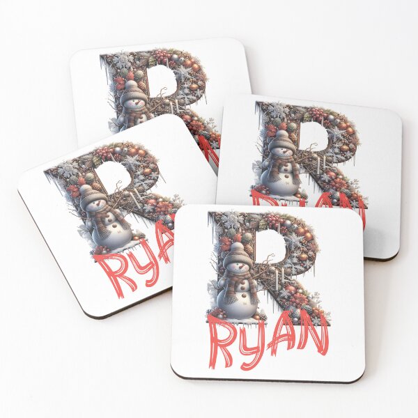 Item preview, Name Ryan. My name is Ryan. Christmas initial. designed and sold by MagelliShop.