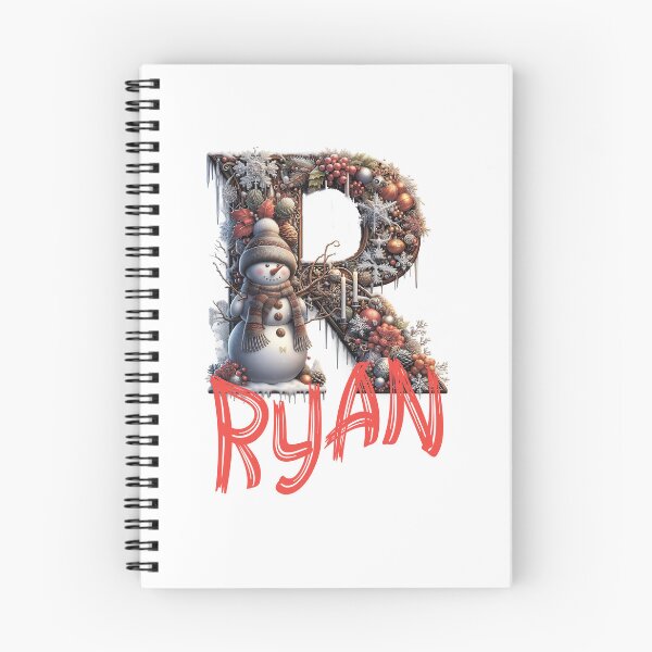 Item preview, Name Ryan. My name is Ryan. Christmas initial. designed and sold by MagelliShop.