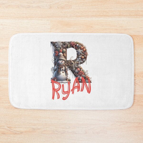 Item preview, Name Ryan. My name is Ryan. Christmas initial. designed and sold by MagelliShop.