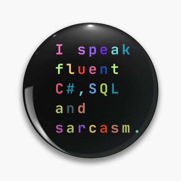 Item preview, C-Sharp SQL funny design designed and sold by MarijasCrafts.