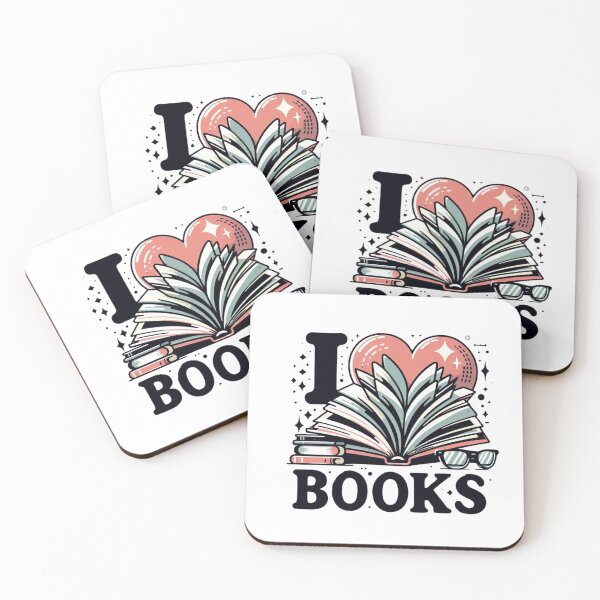 Item preview, I heart books designed and sold by Mateusz Majcherek.