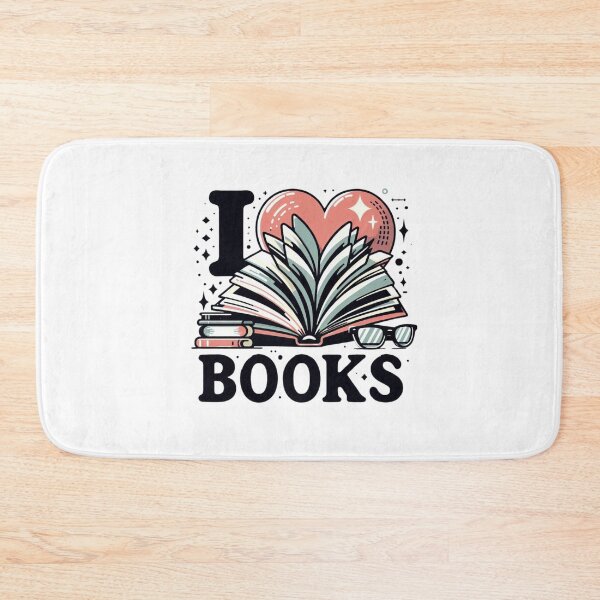 Item preview, I heart books designed and sold by Mateusz Majcherek.
