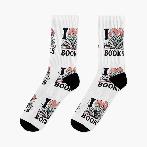Item preview, I heart books designed and sold by Mateusz Majcherek.