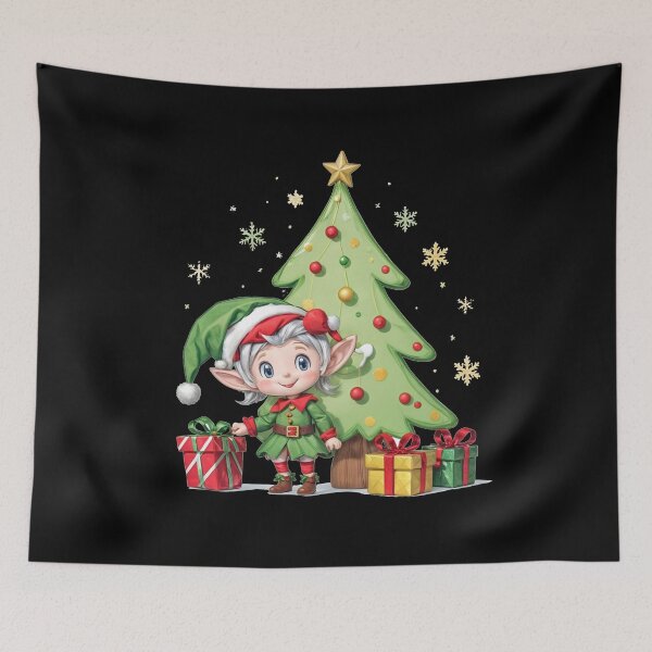 Item preview, christmas elf - santa claus - designed and sold by Bukhisz.