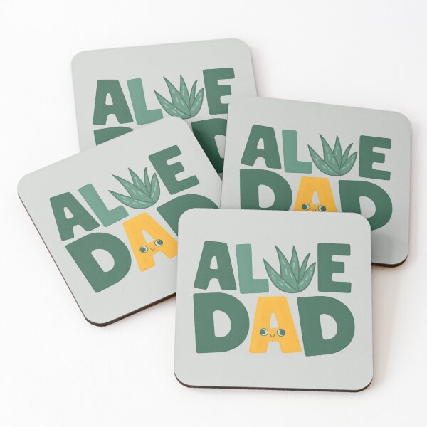 Item preview, Aloe dad for plant lovers designed and sold by FriendlyLlama.