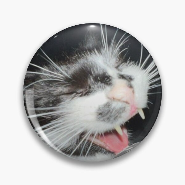 Item preview, Cat screaming in microphone  designed and sold by Ratcatdoggg.