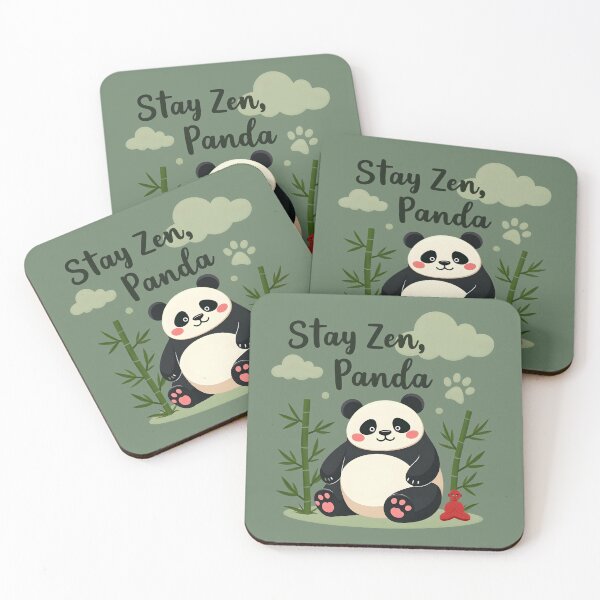 Item preview, Stay zen panda designed and sold by FriendlyLlama.