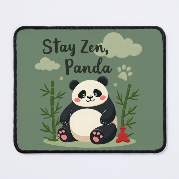 Item preview, Stay zen panda designed and sold by FriendlyLlama.