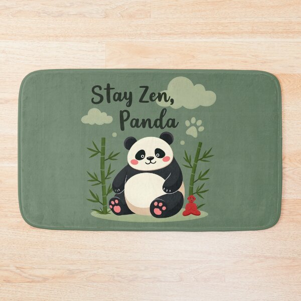 Item preview, Stay zen panda designed and sold by FriendlyLlama.