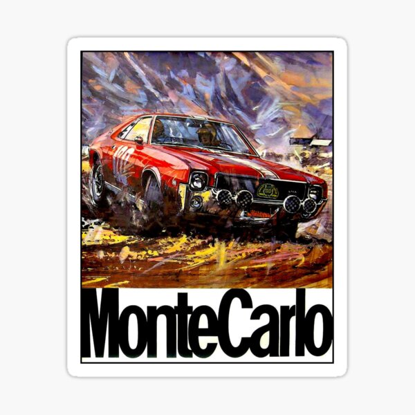 16 eme RALLYE MONTE CARLO HISTORIQUE 2013 autocollant sticker