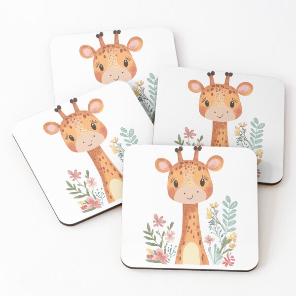 Item preview, Talley the Whimsical Giraffe  designed and sold by PixelInkCraft.