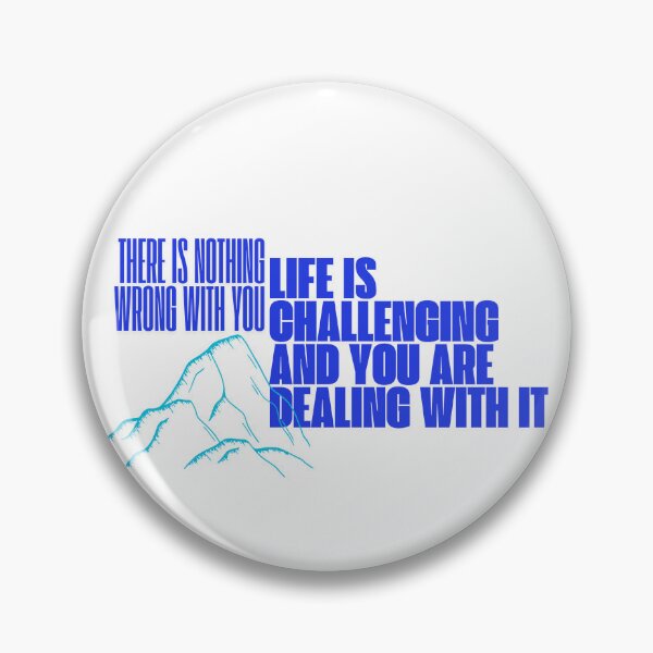 Item preview, Life is Challenging designed and sold by TinaTickle.
