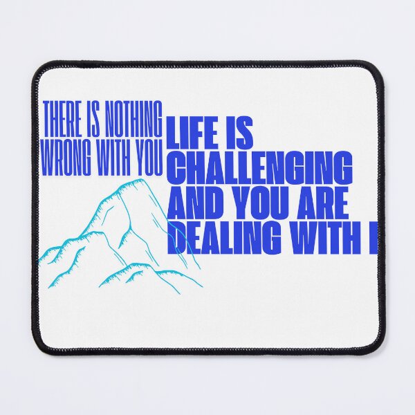 Item preview, Life is Challenging designed and sold by TinaTickle.