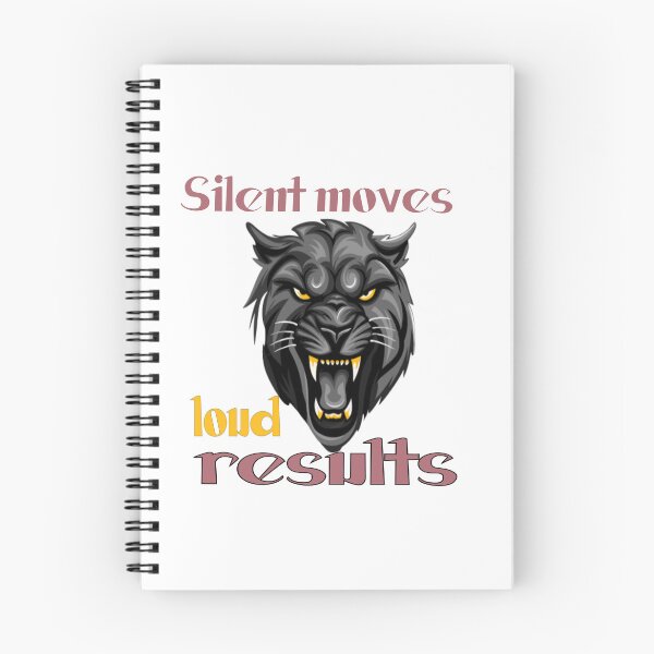 Item preview, Silent Moves Loud Results designed and sold by iLamshop.