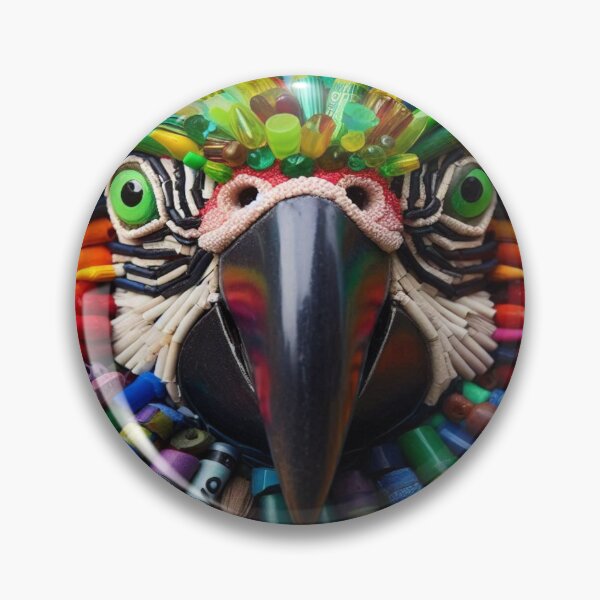 Item preview, Rainbow Plume Parrot– Perfect Gift designed and sold by Imaginarium of Chaos falcon88 .