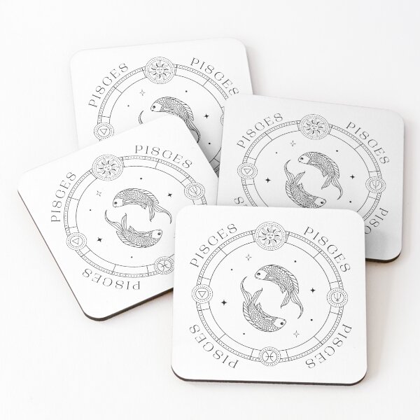 Item preview, Vintage zodiac sign - Pisces designed and sold by FlaraPrint.