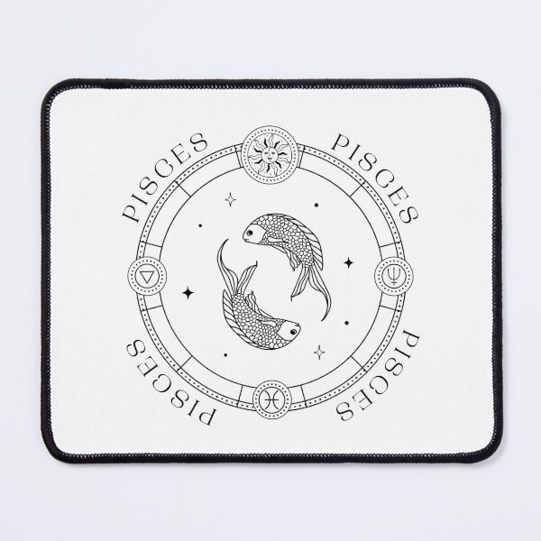 Item preview, Vintage zodiac sign - Pisces designed and sold by FlaraPrint.