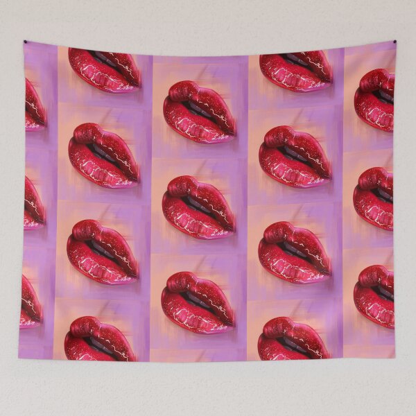 Item preview, Glossy lips realistic digital paintig designed and sold by Wolshebnaja.