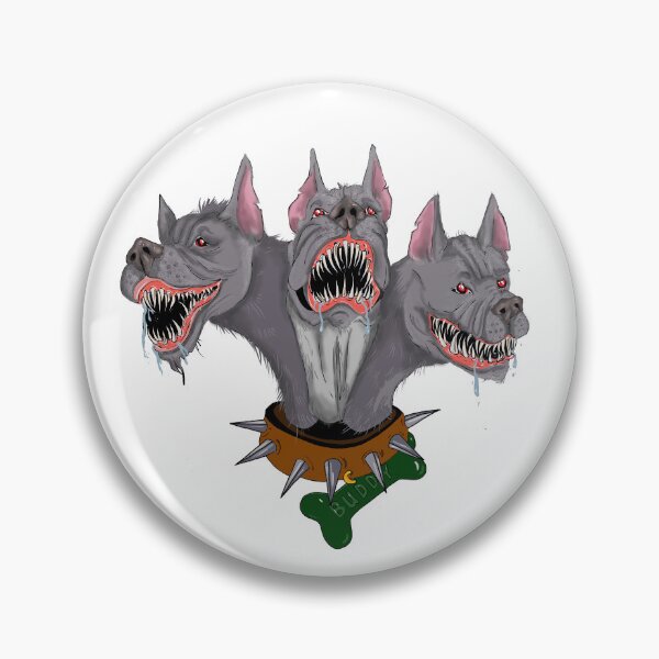 Item preview, Cerberus Man’s Best Friend in the Underworld designed and sold by HillbillyGirl.