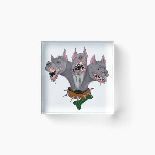 Item preview, Cerberus Man’s Best Friend in the Underworld designed and sold by HillbillyGirl.