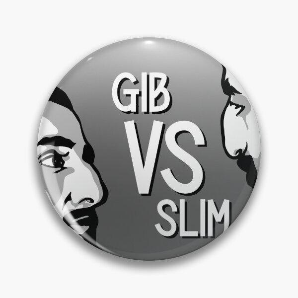 Item preview, Gib Takes on Slim in Showdown designed and sold by GrizzlyCollective.