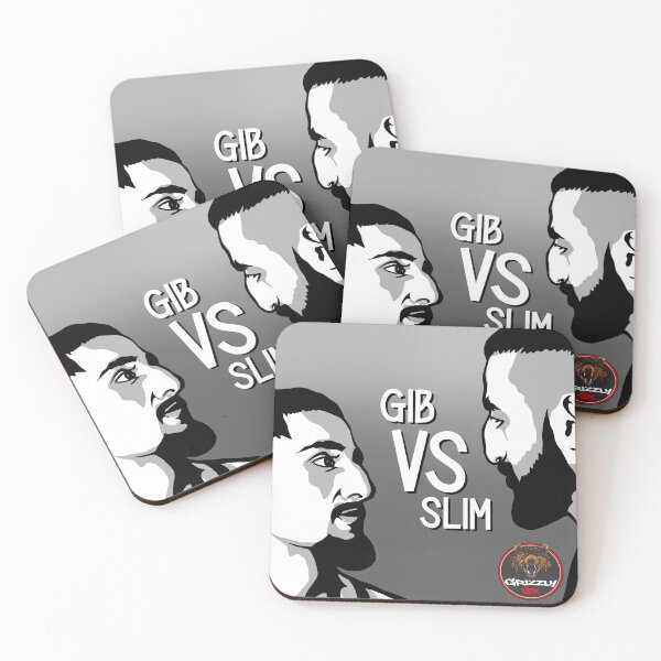 Item preview, Gib Takes on Slim in Showdown designed and sold by GrizzlyCollective.