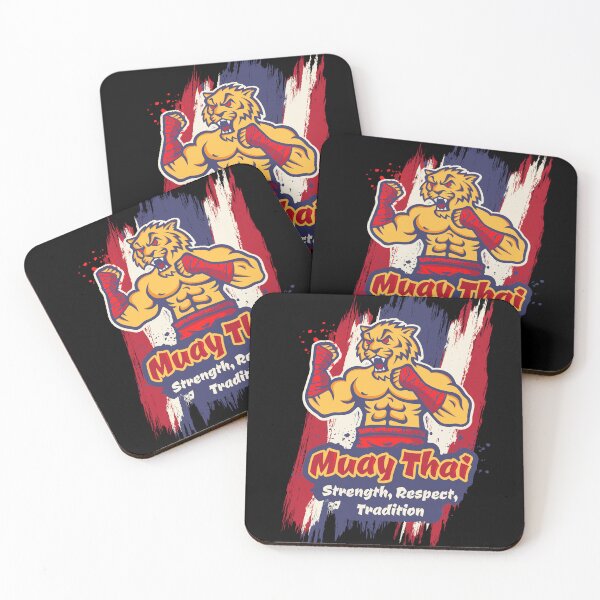 Item preview, Tiger fighter. Vintage design for Muay Thai designed and sold by SIR13.