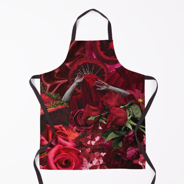 Aperçu de l'œuvre Collage esthétique de la catastrophe de la rose rouge créée et vendue par nyxhra.