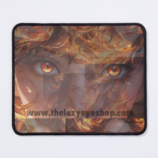 Item preview, Fire Maiden Collage Illusion T-Shirt designed and sold by THELAZYEYESHOP.