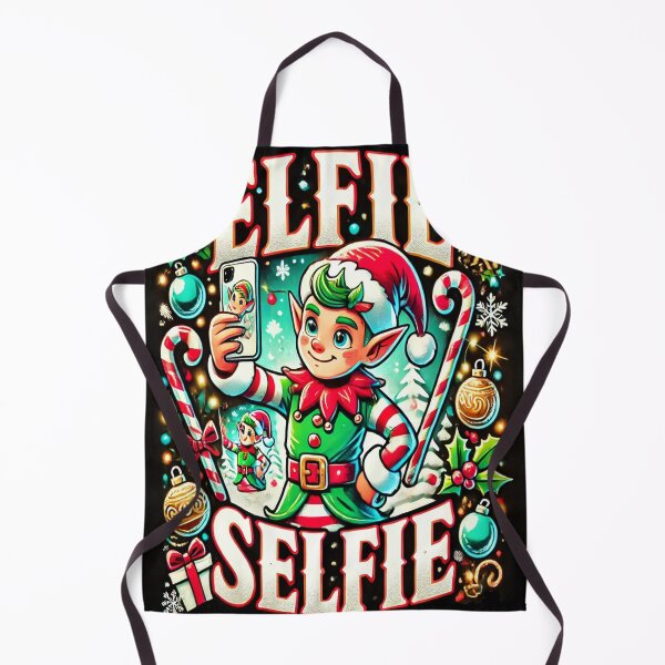 Item preview, "Elfie Selfie" Christmas T-Shirt designed and sold by GoFunTee.