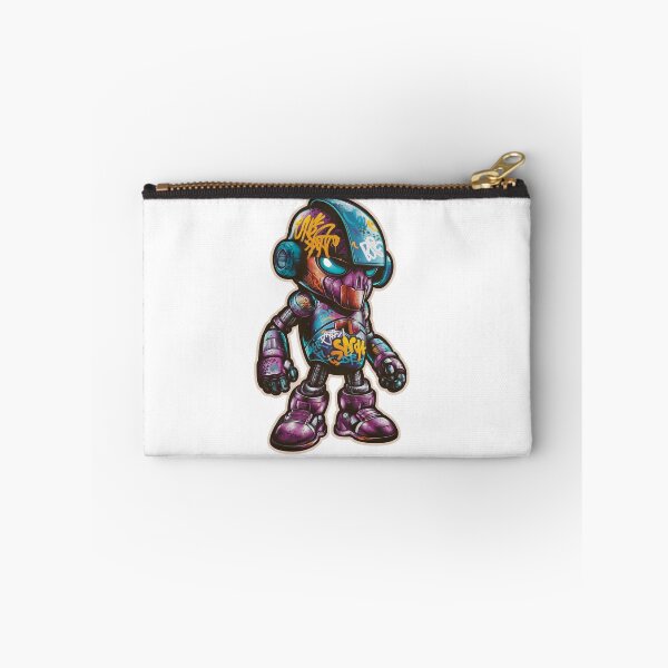 Item preview, Colorful street robot in graffiti art style designed and sold by creativepers.