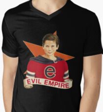 Camiseta para hombre de cuello en v imperio malvado²