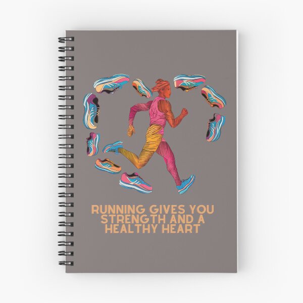 Item preview, Running Gives You Streng And A Healty Heart - Motivational T-shirt For Runners And Athletes designed and sold by Creomix.