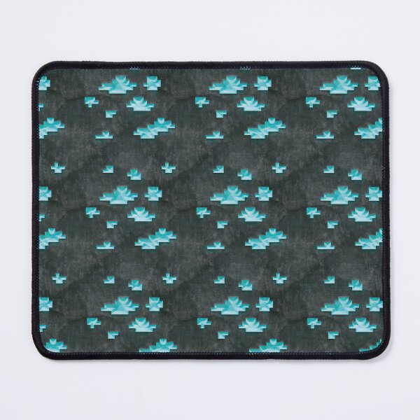 Item preview, Minecraft Diamond Ore Block Icon designed and sold by Kubala Designs.