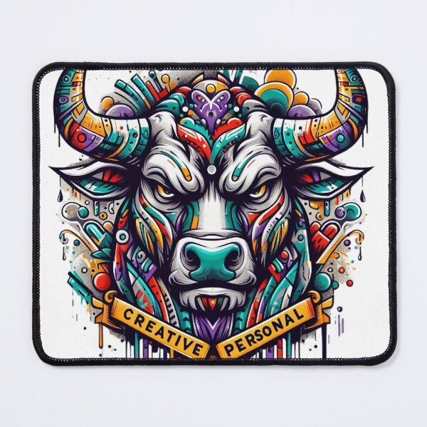 Item preview, Art Bull Graffiti Style Creativepersonal designed and sold by creativepers.