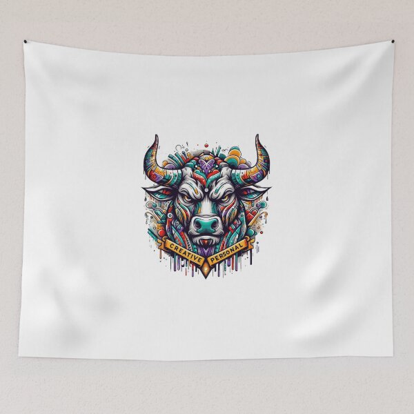 Item preview, Art Bull Graffiti Style Creativepersonal designed and sold by creativepers.