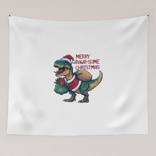 Item preview, Merry Rawr-Some Christmas designed and sold by CosmicFreedom9.