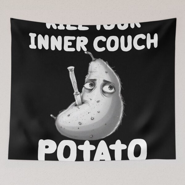 Item preview, Funny Kill Your Inner Couch Potato Gym Motivation designed and sold by minstore.