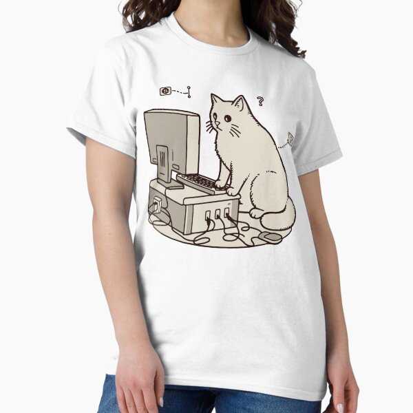 Item preview, Geek Cat designed and sold by Klaerika.