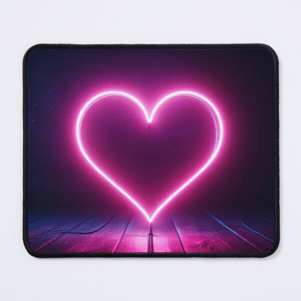 Item preview, A glowing neon heart, radiating warmth and love designed and sold by homydesign.