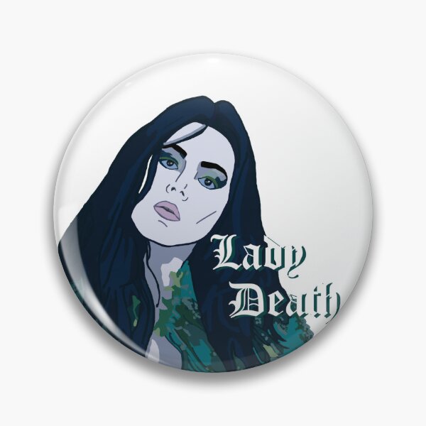 Item preview, Lady Death aka ‘the original green witch’ aka spoiler for Rio from Agatha All Along designed and sold by petridishbaby.