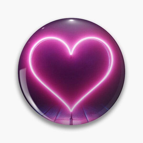 Item preview, A glowing neon heart, radiating warmth and love designed and sold by homydesign.
