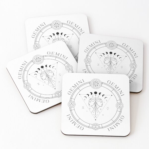 Item preview, Vintage zodiac sign - Gemini designed and sold by FlaraPrint.