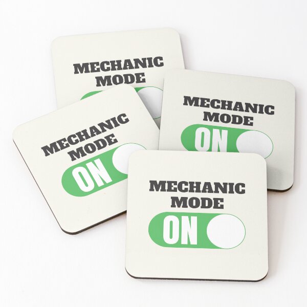Item preview, Mechanic Mode ON Heavy Equipment Motorcycle Truck Mechanic  designed and sold by thecatcouch.