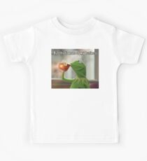 Kermit Sipping None of your business Kids Tee