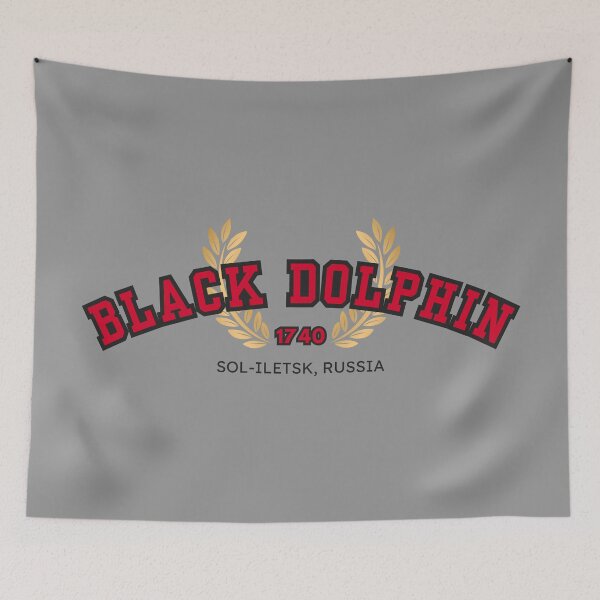 Item preview, Black Dolphin Prison University, Red and Black designed and sold by UNK-Fatigues.
