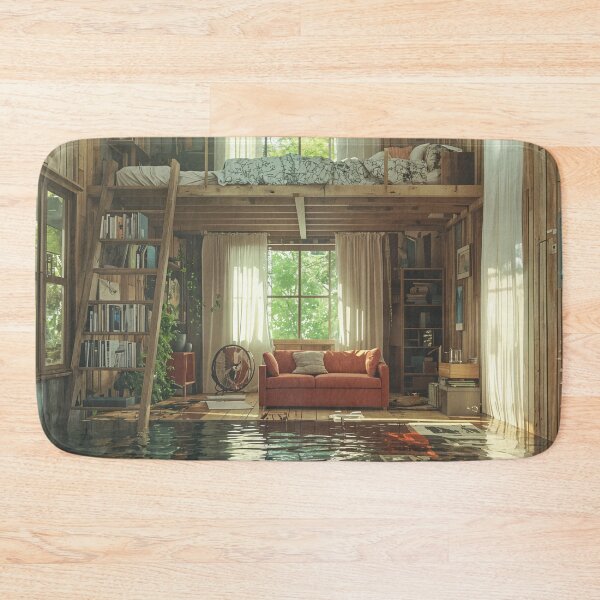Item preview, Submerged Serenity: A Room Beneath the Waves designed and sold by oanaunciuleanu.