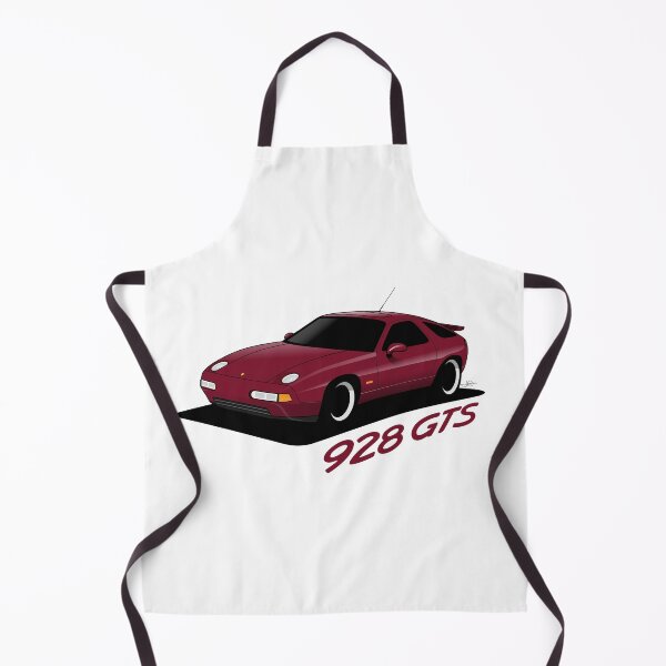 Item preview, Porsche 928 GTS Illustration Burgundy Metallic designed and sold by blackdogshop.